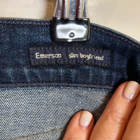 CITIZENS OF HUMANITY Emerson straight mid-rise boyfriend Women’s jeans size 27 - Picture 5 of 13